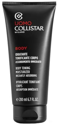 Collistar Herren Körpercreme Tonisierend, Frisches Creme-Gel mit Feuchtigkeitsspendender & Erfrischender Wirkung, Zieht Sofort Ein, Trockenes Finish, Ideal für Jeden Hauttyp, 200 ml