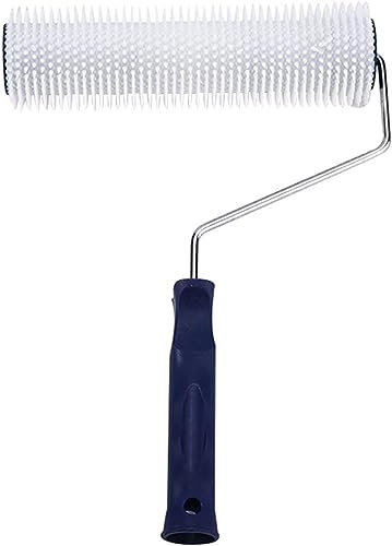 SFQEVHRZ Paint Rollers，Facade Roller， 7 plastic handle Spiked Roller Tool Sets Household Use Wall Brushes