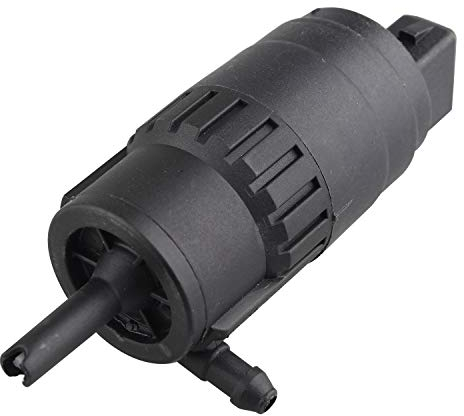 Futheda Car Replacement Windscreen Windshield Water Pump Wiper Motor Headlight Washer System Single Outlet