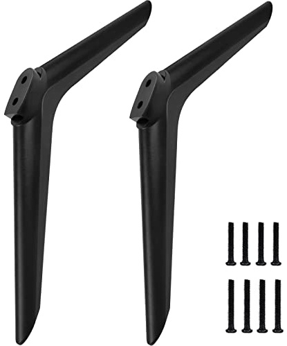 Dinghosen TV Stand for Hisense Roku Smart TV, 32-43 inches, Tabletop Mount, Replacement for Hisense TV Stand with Screws and Instruction