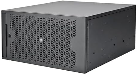Silverstone Technology RM53-502, Châssis Serveur Rack 5U avec Double Baie 5,25 et Prise en Charge du radiateur 360 mm, SST-RM53-502