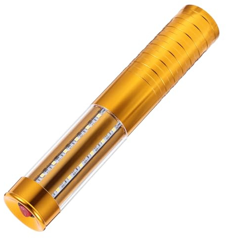 PENIKOKO Bastoncini Luminosi Led Stroboscopici Da Discoteca, Barretta Fluorescente in Metallo Resistente Per Concerti, Feste, Eventi All’aperto e Matrimoni – Set Ricaricabile