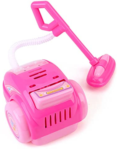 Taidda Mini Bright Kids Vacuum Cleaner Toy Rotating Bubble Ball Home Appliances for Imaginative Playtime