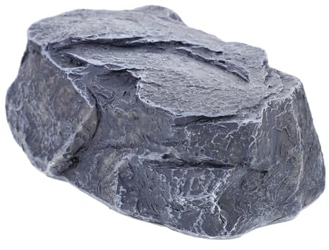 PHENOFICE Wetterfester Schlüsselversteck Stein Aus Resin Outdoor Fake Stone Key Hider Für Garten Unauffällige Schlüsselbox Zur Sicheren Aufbewahrung Dekorativer Und Robuster Schlüsselhalter