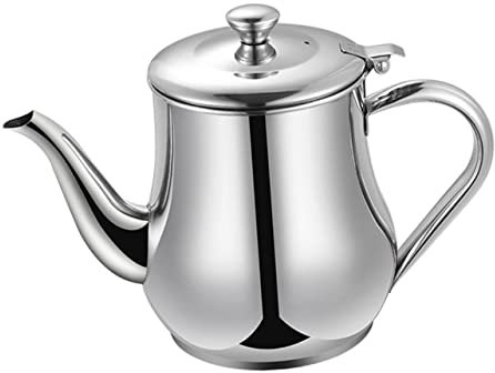 HOLIDYOYO Recipiente Para Almacenar Aceite De Cocina 48 Oz Con Colador De Acero Inoxidable, Separador De Grasa, Práctico Para Freír y Reutilizable, Adecuado Para Uso Doméstico y Control De Aceite