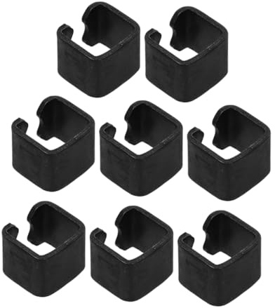 HOMSFOU 8pcs Hydraulic Floor Jack Replacement Clips for 2 Ton Horizontal Jack Pump Assembly Parts 9mm Lifting Clamp for Automotive Car Lifting Equipment