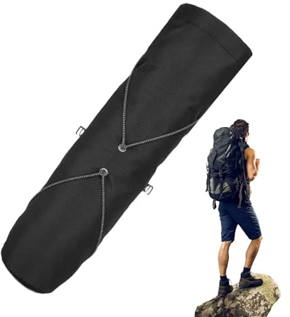 Trekking Gear Quiver, Pole Carry Bag, Lightweight Storage Case for Climbing Hiking Running - Compact Replacement Holder for Travel Camping Backpacking Adventures Men Women Mountaineers
