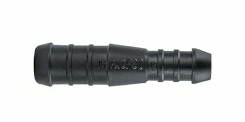 1 raccordo connettore tubo, dritto, riduttore 16 - 12 mm, in plastica, per tubo dell’aria