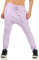 Malito – Damen Jogginhose Baggy aus Baumwolle – Sweathose mit elastischem Bund – Low-Waist Haremshose – Sweatpants Pumphose 8023(Flieder)