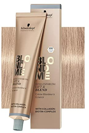 Schwarzkopf BlondMe Bond Enforcing Lift&Blend Ice-Irisè 60ml - crema schiarante per capelli biondi