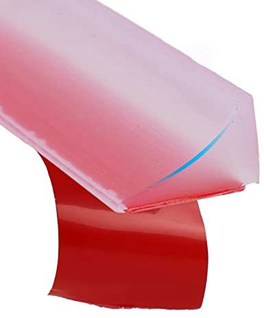 150cm Barriera d'acqua per doccia Autoadesivo per porta della doccia senza cornice, in silicone, per pavimento della doccia, per bagno e cucina (Colore trasparente)