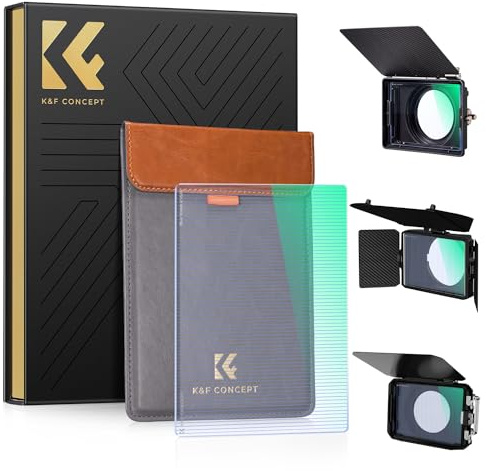 K&F CONCEPT 4x5.65 Square Blue Streak Filter for Matte Box