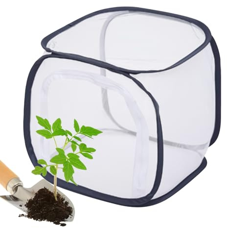 Copertine di Protezione Maglia per Esterni,Protezione Vegetale Con Apertura Istantanea | Tenda Anti-Insetti per Orto Fiori Balcone