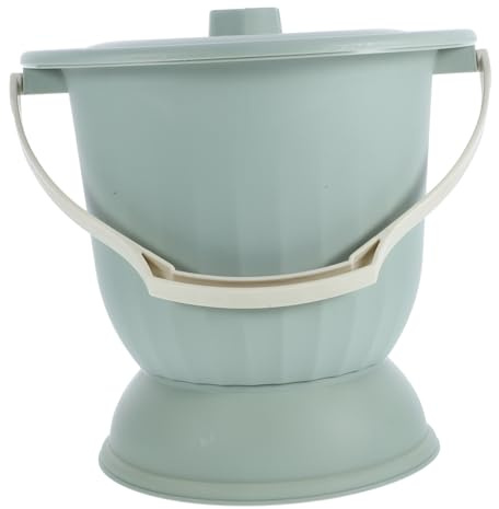 Beaupretty Vaso Da Notte Portatile in Polipropilene 6.5l Coperchio Antiodore, Sputacchiera Riutilizzabile Per Anziani, Ragazzo Ragazza e Donne Incinte, Toilette Domestica e Da Viaggio