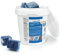 kör4u Lot de 10 cubes de toilettes bleus pour réservoir d'eau - Nettoyage automatique frais contre le calcaire et les dépôts - Respectueux de l'environnement et biodégradable