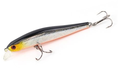 Comcapy Modello Magnetic Hard Fishing Wobbler 90mm 10g Minnow Bait Esche Artificiali Swimbait for lucioperca Bass (Color : D)