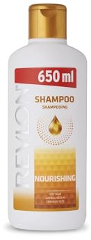 Revlon Shampoing Nourrissant, Réparant et Fortifiant, Cheveux secs et très secs, Flacon de 650ml