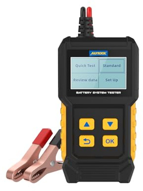 12V Car Battery Tester, 20-2000 CCA Load Tester Automotive,Charging & Cranking Analysis for Motorcycle, Truck, Boat, RV, Marine & More