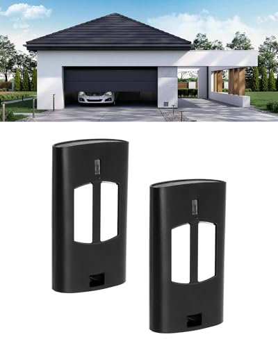 433 MHz Garage Door Opener Remote Control for TO.GO 2VA/4VA, TO.GO 2WV/4WV, IO.2WV LO.T2WMR, T2 WV, T4 WV, Cupido-2, Cupido-4, 2 Channels, Rolling Code, Handheld Transmitter Remote Control *2PCS