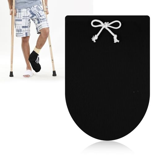 XLIUAX Calcetines protectores de yeso, protección para el pie de yeso, algodón, yeso, protección contra el polvo, protección contra el polvo para rodillas debajo del tobillo yeso a prueba de polvo