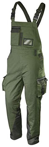 NEO TOOLS X Peto de Trabajo, Verde Oscuro, Medium Hombres