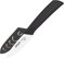 Tradineur - Cuchillo pelador de cerámica 18 cm, hoja de 8 cm, óxido de zirconia, inoxidable, corte perfecto de frutas, verduras, carnes, apto para lavavajillas