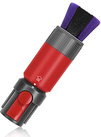 DrRobor Kratzfreie Staubbürste für Dyson V15 V12 V11 V10 V8 V7 Gen5 Staubsauger, Ersatz Weiche Bürste Aufsatz für Zarte Oberflächen
