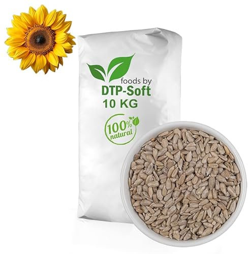 10 kg geschälte Sonnenblumenkerne Streufutter Wildfutter für Vögel