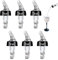 2 cl Dosier Flaschenausgießer,6 Stück Dosierhilfe Ausgiesser Für Flaschen,Spirituosen dosierhilfe,Auto-Pour Ausgießer,Dosierhilfe Bottle,Dosierausgießer Bar Portionierer Spirituosen,für Wein,Partys