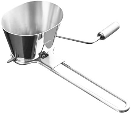 Huehkir Hachoir-Râpe en Acier Inoxydable pour Persil | Hachoir Manuel pour Aliments,Râpe en Acier Inoxydable pour Légumes, Noix et Gingembre - Outil Culinaire Polyvalent pour Hacher, Émincer et