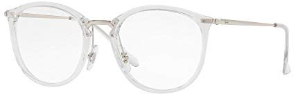 Ray-Ban Unisex-Erwachsene 0RX 7140 2001 51 Brillengestelle, Transparent