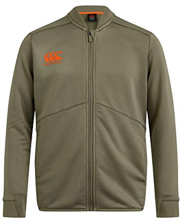 Canterbury Pista con Cremallera Completa Chaqueta, Niños, Luz Verde Profunda, 34