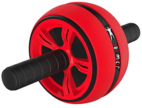 FIT Fitness AB Roller | Grande roue antidérapante pour Abdominaux, bras, épaules et dos. Renforcez l'entraînement à la maison | Fitness Trainer Home ABS Workout