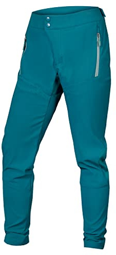 Endura Pantalones de Ciclismo de montaña MT500 para Mujer, Color Verde Abeto, Talla S