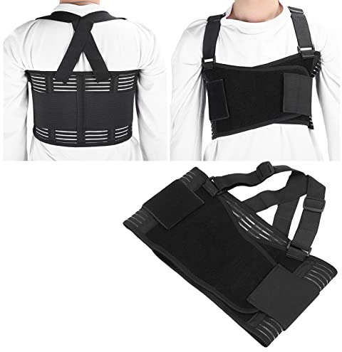 Soporte de pecho roto ajustable, cinturón de pecho elástico, unisex, hombres, mujeres, cinturón de protección de pecho transpirable, compresión y soporte, costillas fracturadas y posquirúrgicas