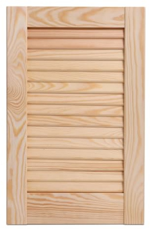 Bortaberg Pine Wood Door, Colonial Style, Natural Finish, 198 cm x 39.4 cm