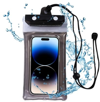 Flytande telefonfodral - torr väska under vattnet, simningsfodral | flytande design simning torr väska med klämrem, justerbart bälte för strand, simning,
