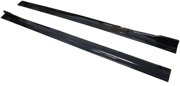 NANGAEBPPW pour Audi A3 A4 A5 S-Line RS3 8V Berline 2013+ Extensions De Bas Caisse Et Peints en Noir Brillant