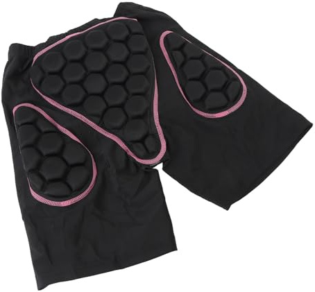 Yechiry Pantalones de esquí Protectores de Cadera, Pantalones Cortos Acolchados 3D, con Capa de Esponja de Alta Densidad Que Absorbe los Golpes, Ideales para Deportes Al Aire de Mujeres (M)