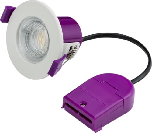 Knightsbridge Fire-Rated CCT LED White Downlight