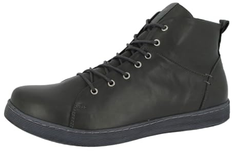 Andrea Conti Baskets montantes pour femme, ardoise anthracite, 40 EU