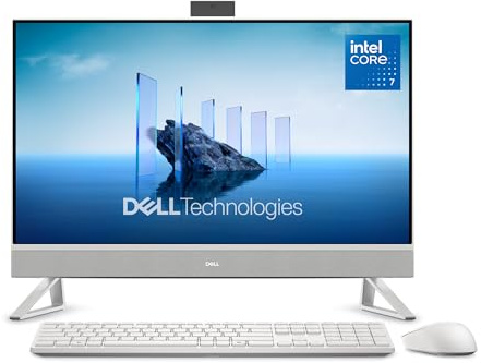 Dell Ordinateur de Bureau Tout-en-Un EC27250, Intel Core 7 150U