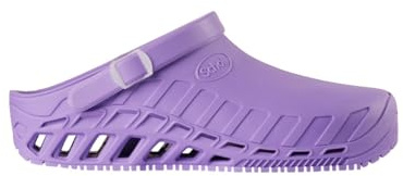 Scholl - Clog Evo, Zuecos Sanitarios Profesionales, Unisex - Adulto, Lilla, 39/40 EU