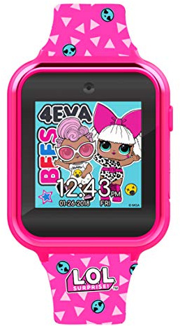 LOL Surprise Girl's Digital Quartz Watch With Pink Silicone Strap LOL4264