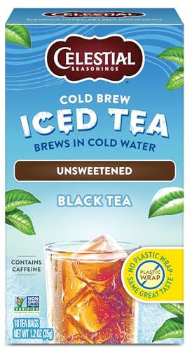 Celestial Seasonings Cold Brew Unsweetened, 18 Count