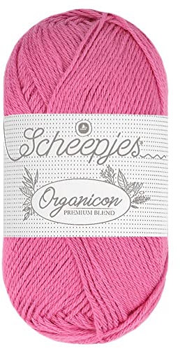 Scheepjes - Scheepjes 248 Rosa Elefant Organicon Garn - 1x50g