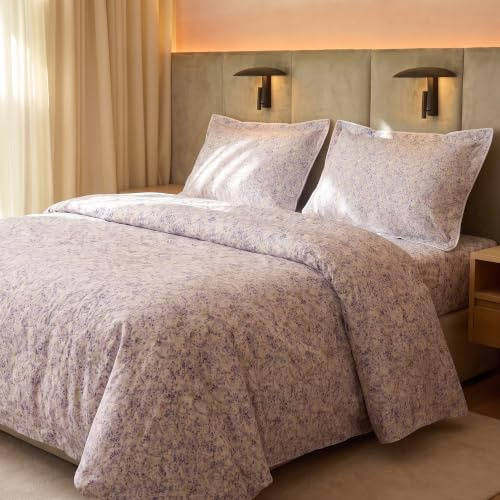 VOUCLER Grace – Juego 3 Piezas Funda Nórdica Cama 150 Satén 100% Algodón