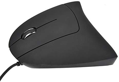 Ratón para Juegos para Zurdos, Ratón Vertical para Juegos, Ratón Ergonómico con Cable, Ratón Vertical, Ratón Ergonómico para Juegos, USB con Cable, Muñeca Izquierda, Ratón