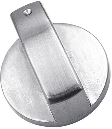 MKLHAVB Gas-Kochknopf 6 mm/0,24 Zoll Gasherd-Bedienknopf, Metall-Kochfeld-Bedienknopf, angenehm zu halten Gasherd-Regelknöpfe