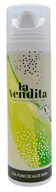 La Vendita Gel de Aloe Vera Puro 100% Ecológico para Cara y Cuerpo. Hidratante Natural Calmante. Ideal para Piel Irritada, After Sun y Uso Diario. 500 ml